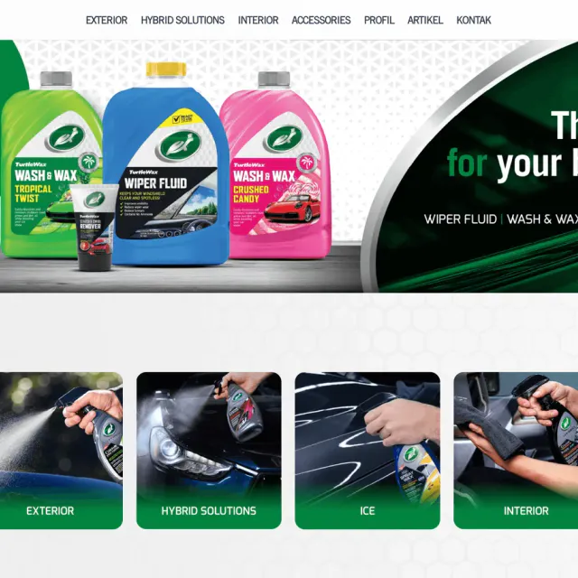 TurtleWax Indonesia Website